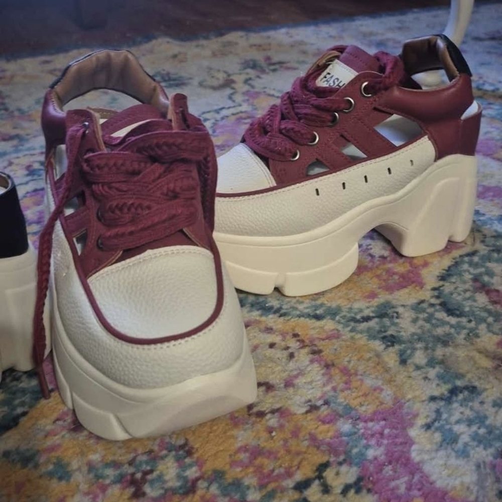 Set Of 2 Never Worn Platform Sneakers